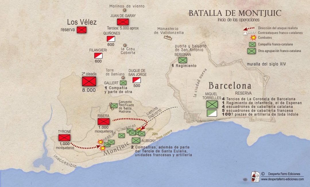 La Batalla De Montjuic 1641 - Desperta Ferro Ediciones